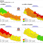 शुक्रबार र शनिबार भारी वर्षाको सम्भावना, पश्चिम राप्ती र चुरे क्षेत्रका खोला सतर्क रहन आग्रह
